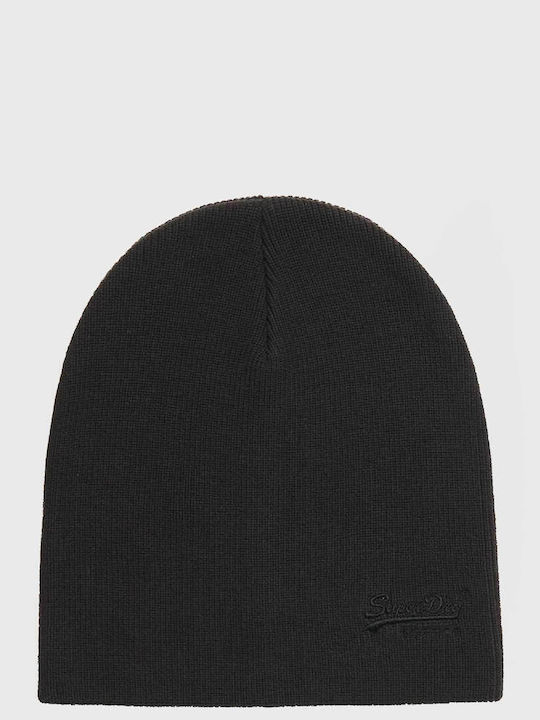 D3 Sdna Essential Logo Knitted Beanie Шапка Женски Шапка в Черен цвят