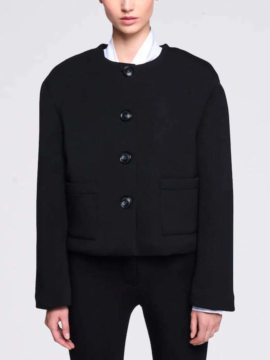 Silvian Heach Women's Blazer Black Silvian Heach Women's Blazer Black
