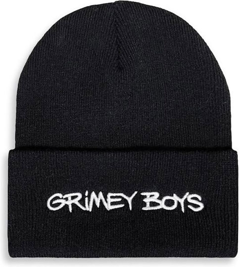 Beanie Männer Beanie Gestrickt in Schwarz Farbe