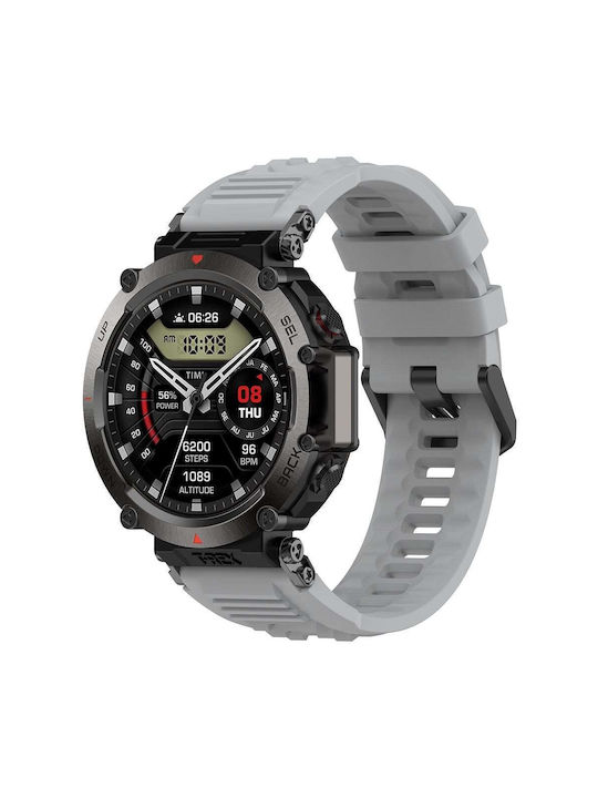 Techsuit Curea Gri Amazfit T-Rex Ultra Techsuit Curea Gri Amazfit T-Rex Ultra