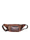Leather Waist Bag Tabac Brown