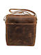 Leather Men's Bag Shoulder / Crossbody Tabac Brown