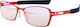 Arozzi Gaming-Brille Visione Vx-500 Orange Orange-schwarze Gestelle Bernsteinfarbene Gläser