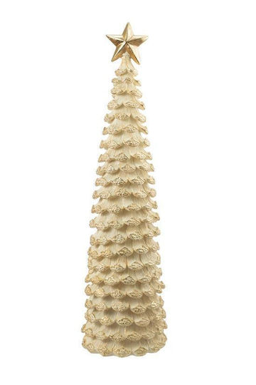 Christmas Decorative Plastic Tree 45.5cm Beige