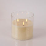 Eurolamp Christmas Glass Battery Candle 15x15cm 147-15134