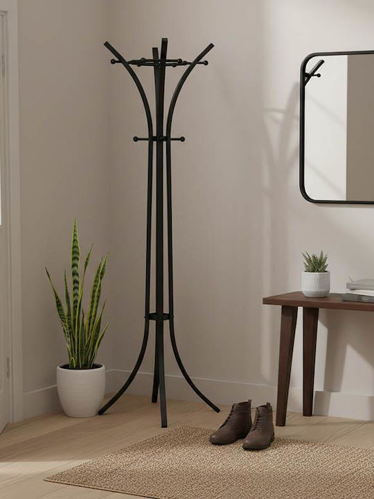 Pakketo Zensine Cuiere de podea Metal Negru 51x63x175cm