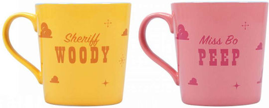 Half Moon Bay Boxed Mug Ceramic Yellow 2pcs
