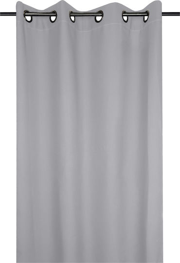 Perdea Cu Capse S-f Nelson Gri 135x280cm
