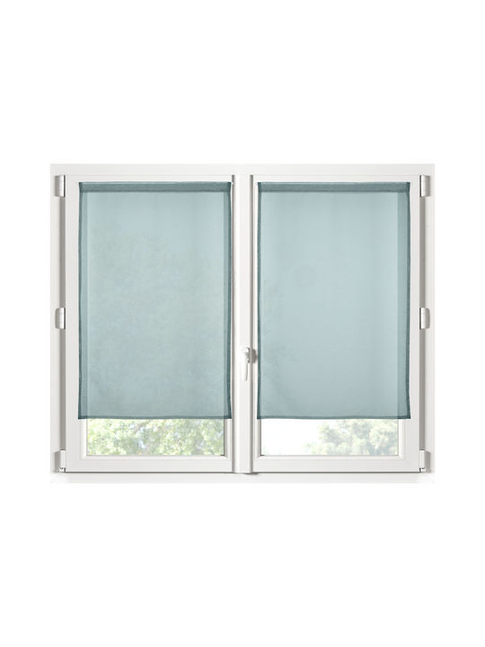 Перде за Прозорец с Тунел S-f Monna Тюркоазено 60x120см