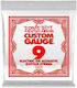 Ernie Ball Plain Single Steel Electric Guitar String 9"