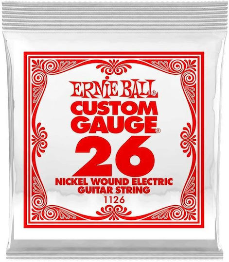 Ernie Ball Никел Единична Струна За Електрическа Китара 26"