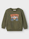 Kids Sweatshirt Khaki Blouse