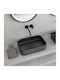 Isvea Aufgesetztes Waschbecken Porzellan 50x36cm Black