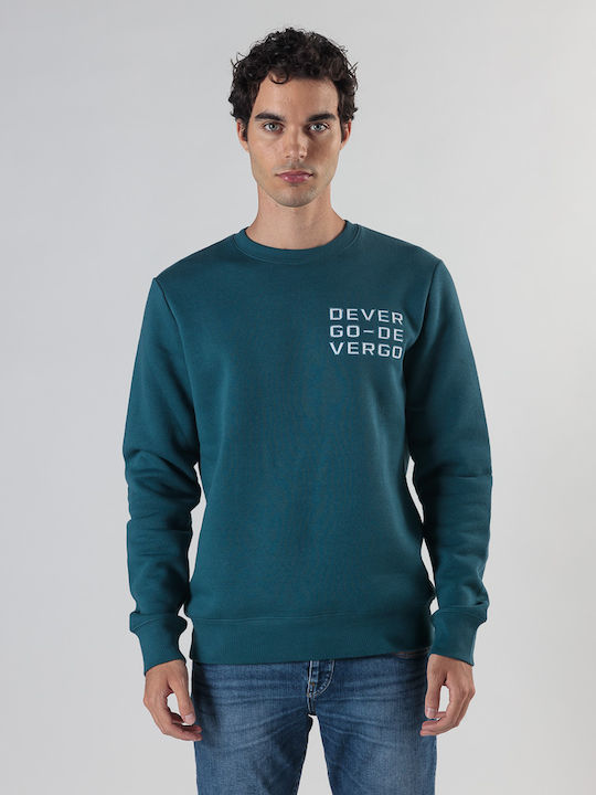 Devergo Sweatshirt Petrol Blue