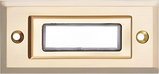 Elvhx Knopf Glocke in Gold Farbe ELK59110