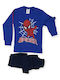 Natura Kids' Pajamas Winter Blue