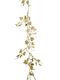 Christmas Garland Ivy Leaves Gold Glitter 180cm 306.035.0020.04