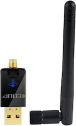 Edup Ep Ac1607 Dualband 600 Mbps USB WLAN-Adapter 2,4 GHz 5,8 GHz 802.11ac Externe Antenne Edup Ep Ac1607 Dualband 600 Mbps USB WLAN-Adapter 2,4 GHz 5,8 GHz 802.11ac Externe Antenne