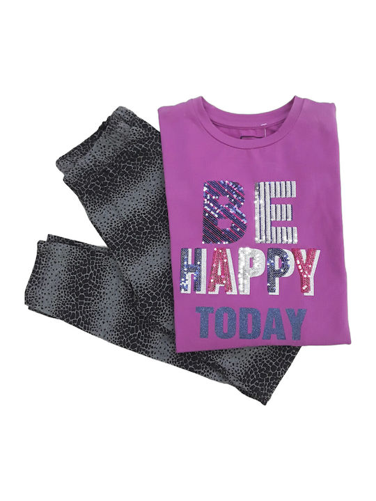 Εβίτα Be Happy Today Purple