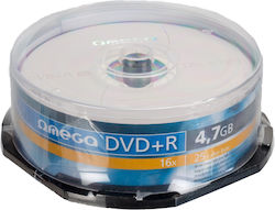Omega Dvd+r 4.7gb 16x 25pcs Spindle Omega Dvd+r 4.7gb 16x 25pcs Spindle