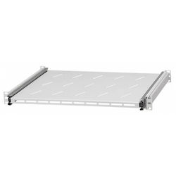Stalflex Ausziehboden 19" 1HE 350mm Grau Rsr19-1u-350g