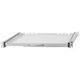 Stalflex 19" Изтеглящ се рафт за клавиатура и мишка 350mm Сив Rsr19-1u-350g-km