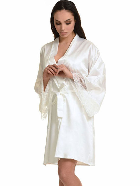 Miss Rosy Miss Rosy Damen Schlafanzug Off White