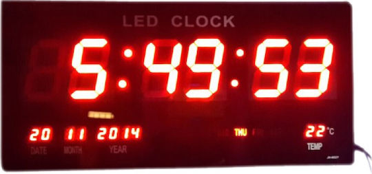 Digitale LED-Wanduhr Wecker Thermometer Kalender OEM