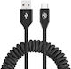 Tellur разтегаем USB към Type-C кабел за данни 3A 1.8м черен