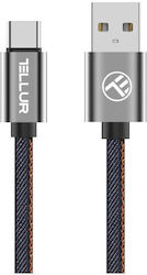 Tellur Data Cable Usb To Type-c 1m Denim Tellur Data Cable Usb To Type-c 1m Denim