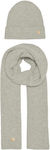 Only Beanie Beanie Knitted in Gray color