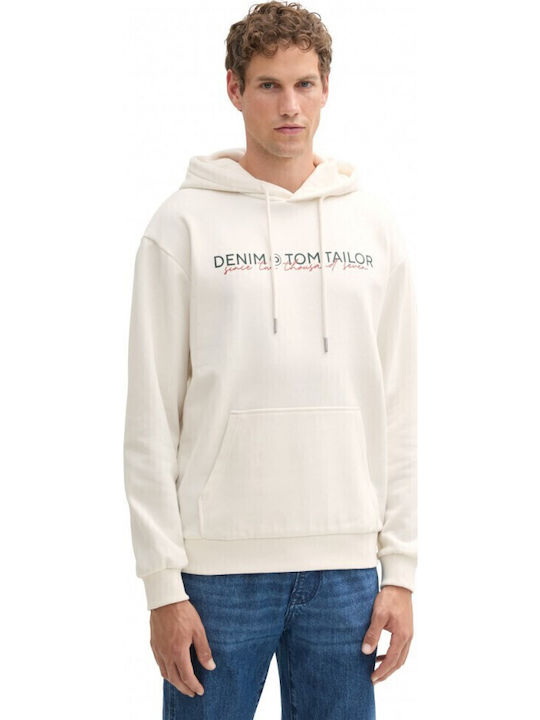 Tom Tailor Sweatshirt mit Kapuze Vanilla