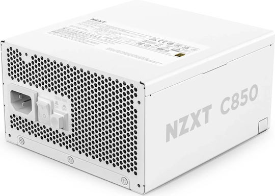 NZXT C850 Gold ATX 3.1 850W Λευκό Τροφοδοτικό Υπολογιστή Full Modular 80 Plus Gold