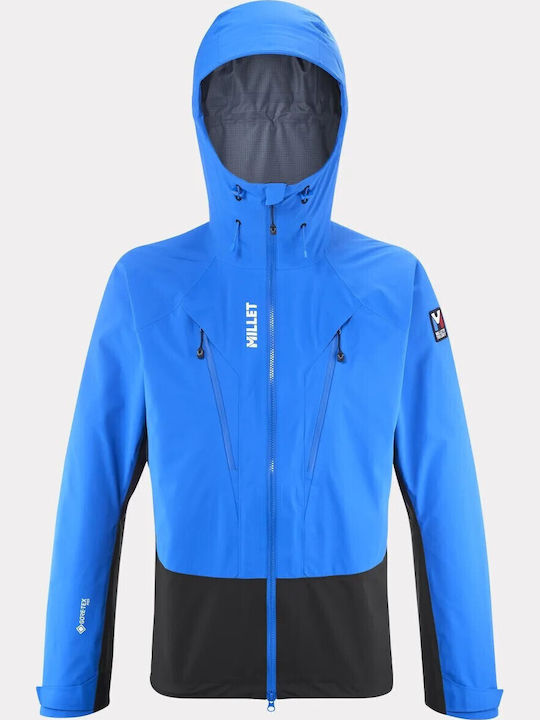 Millet Männer Jacke aus Gore-Tex für Ski & Snowboard Blau Millet Männer Jacke aus Gore-Tex für Ski & Snowboard Blau