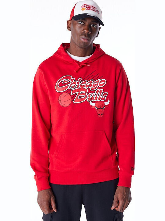 Chicago Bulls Sweatshirt mit Kapuze Red