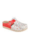 Vesna Damen Anatomisch Clogs Rot