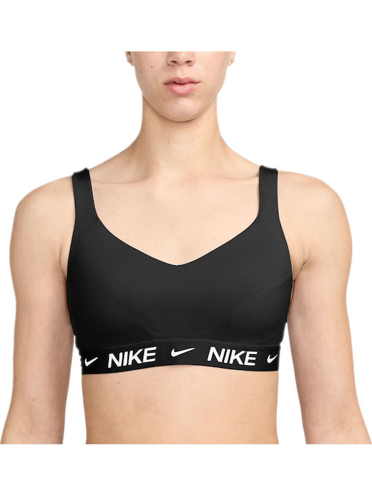 Dri-Fit Indy Γυναικείο Αθλητικό Μπουστάκι Black / White με Επένδυση