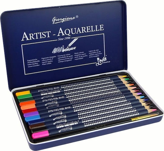 Lean Toys Farbstift-Set Aquarell 12Stück Packung von 1 Verpackungen