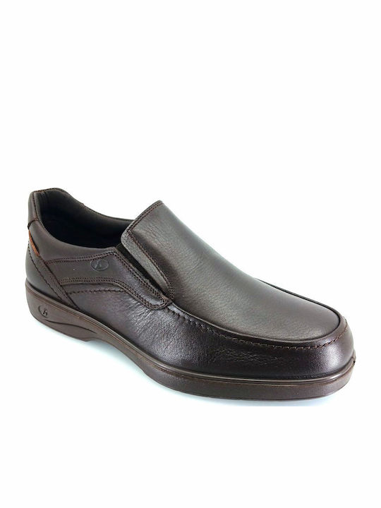 Men's Leather Casual Shoes Brown