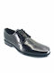 Leder Herren Freizeitschuhe Schwarz