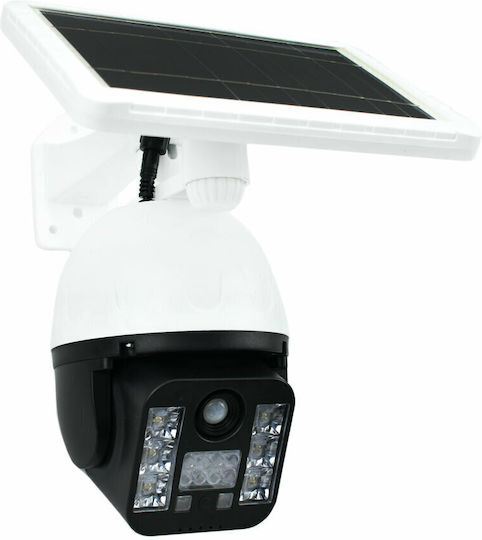 Dummy Überwachungskamera Solar mit LED-Beleuchtung