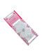 Soft Touch Βρεφική Κορδέλα σε Λευκό Χρώμα