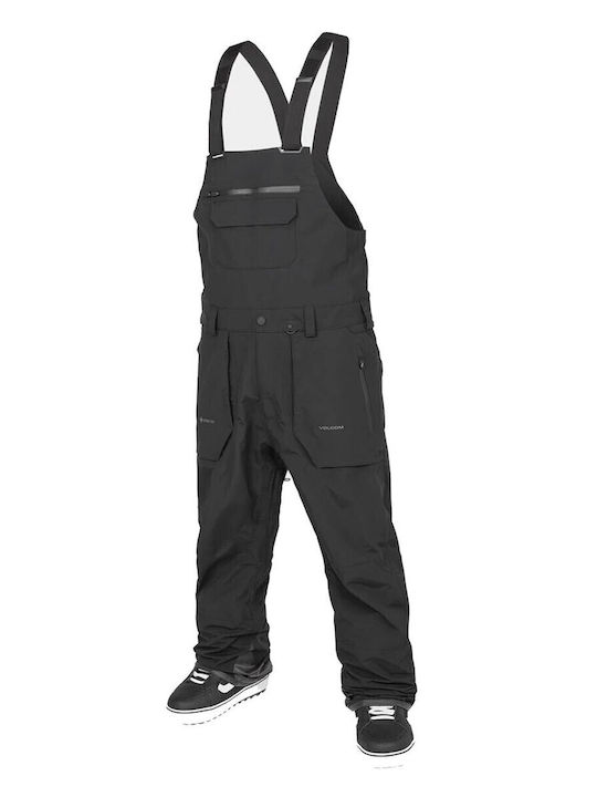 Volcom Gore-tex G1352503-BLK Ανδρική Σαλοπέτα Σκι & Snowboard Μαύρη