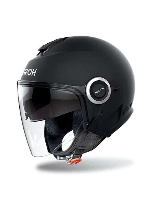 Airoh Helyos Black Matt Motorcycle Helmet Jet E...