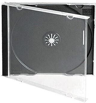 Omega Jewel Case για 1 Δίσκο Μαύρο