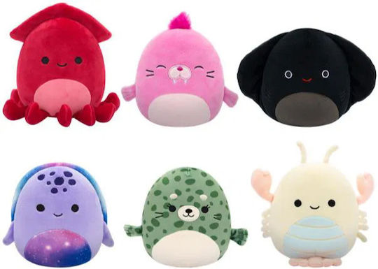 Jazwares Плюшено Squishmallows Mystery Squad Вълна 3 Морски създания 13 см. (Различни дизайни) 1 бр