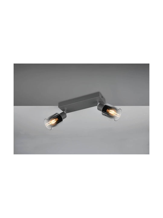 Trio Lighting Таванно осветление 27бр Сив с Фасунга E14