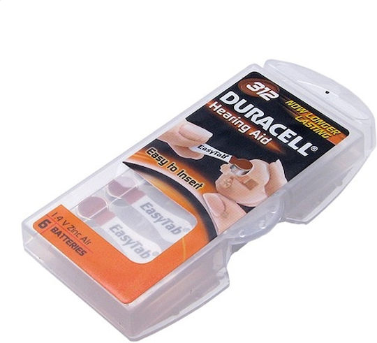 Duracell Battery 312 Activair Da312n6 Blister*6