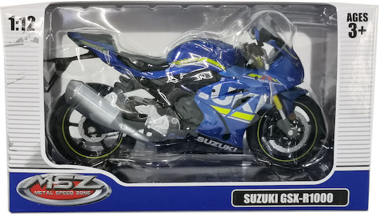 Msz Die-cast Model Suzuki Gsr-r1000 Scale 1:12