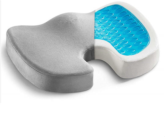 Pernă Scaun cu Memory Foam 45x35x7cm în culoare Gri